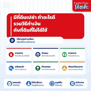 มีที่ดินเปล่าทำอะไรดี? รวมวิธีทำเงินกับที่ดินที่ไม่ได้ใช้