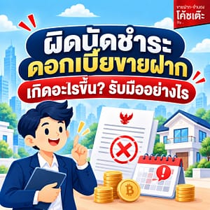 ผิดนัดชำระดอกเบี้ยขายฝาก เป็นอะไรไหม