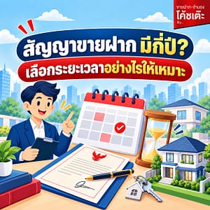 สัญญาขายยฝากมีกี่ปี